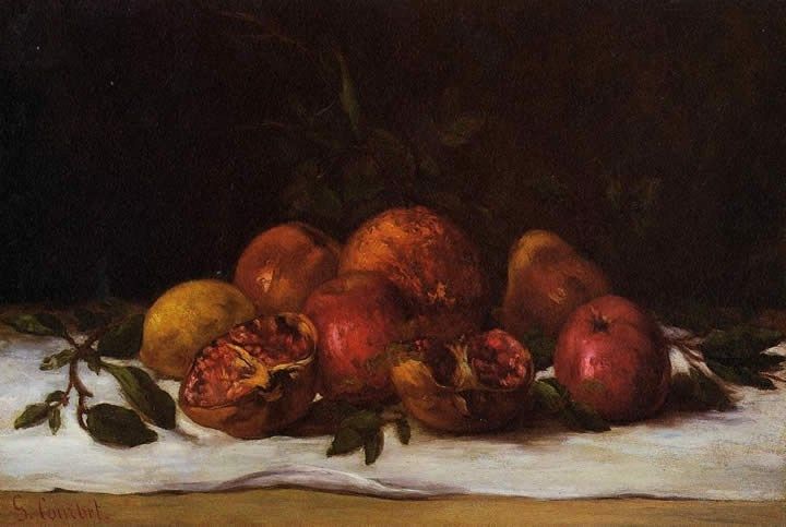 Gustave Courbet Still Life 1